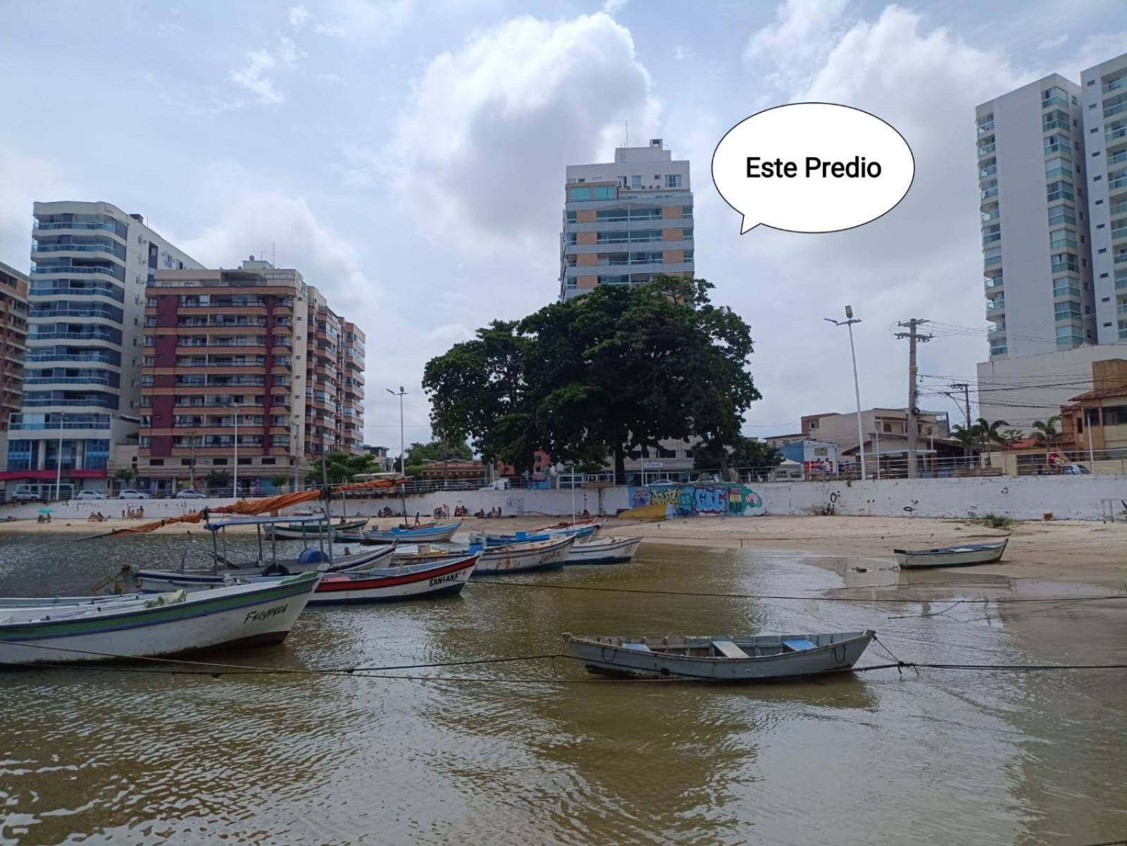 גוארפארי Apartamento Pe Na Areia, Wi-Fi E Garagem Privativa Inicio Da Praia Do Morro מראה חיצוני תמונה